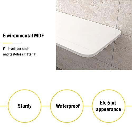 Bureau mural pliable flottant pour ordinateur portable 120x40 - 6