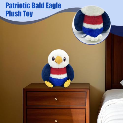 Peluche de pájaro realista para decorar estantes y mesas 3