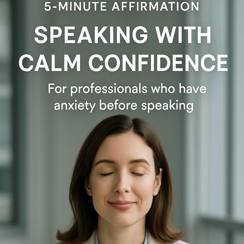 Speaking with Calm Confidence: A 5-Minute Affirmation for Overcoming Nerves