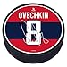 Sports Decor Alex Ovechkin Puck with Replica Signature