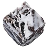 sphalerit heilwirkung Details: Kubischer Sphalerit mit abgeschnittenen Ecken, um einen stabilen Stand zu ermöglichen. Breite x Höhe: 50mm - 63mm (1,97 Zoll-2,49 Zoll); Gewicht: 225g - 470g/Stück; Paket (als Geschenk erhältlich): 1 x Würfel Sphalerit-Kristallquarz, 1 x schwarze Geschenkbox, 1 x Markengeschenkbeutel 