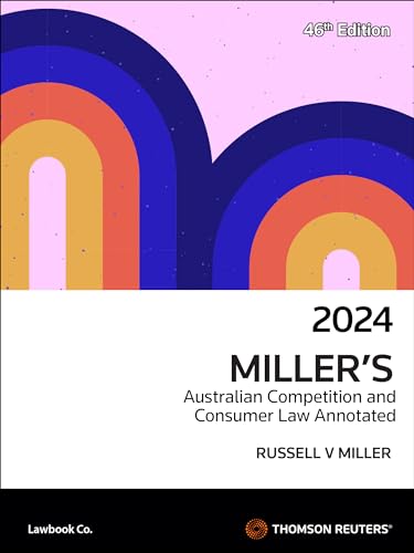Cover of Miller's Australian Competition and Consumer Law Annotated
