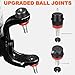 10642 Upgraded Heavy Duty Ball Joints Set 2 Upper & 2 Lower Replacement for Jeep LJ/MJ/TJ/XJ/YJ/ZJ 1984-2006 Comanche Grand Cherokee Wrangler Unlimited Rubicon, Compatible with Dana 30 and 44 Axles