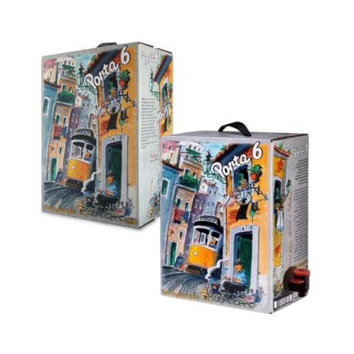 Kit Vinho Tinto Bag in Box Porta 6-2x 3 Litros