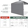JANCANOPY-SideWalls-for-10x10-Pop-up-Canopy-Frame-3-Pack-Red-SunWall-and-1Pack-Door-Only JANCANOPY SideWalls for 10x10 Pop up Canopy Frame, 3 Pack Red SunWall and 1Pack Door Only