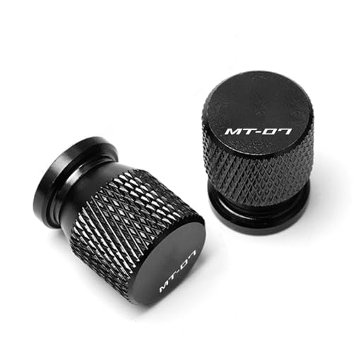Bouchon de valve pneu moto en aluminium usiné anodisé de haute précision pour Yamaha MT07