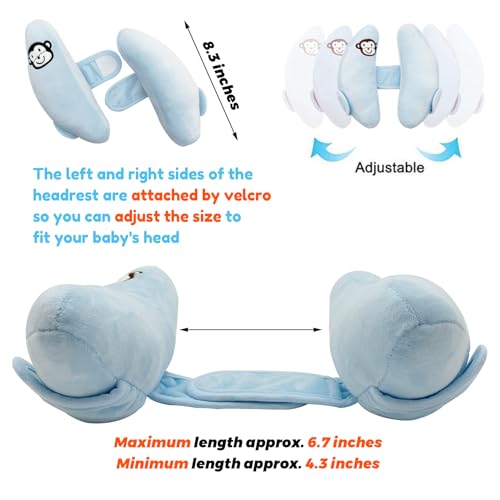 Soporte para Cabeza y Cuello de Bebé para Silla de Auto miniatura 2