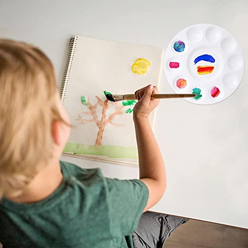 Tavolozza per Pittura in Plastica,5Pezzi Tavolozza...