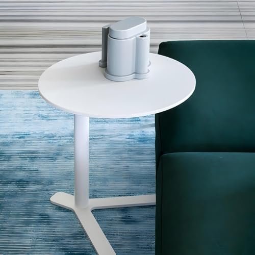 Mesa auxiliar en forma de C para disfrutar de tu café cómodamente en el sofá 2