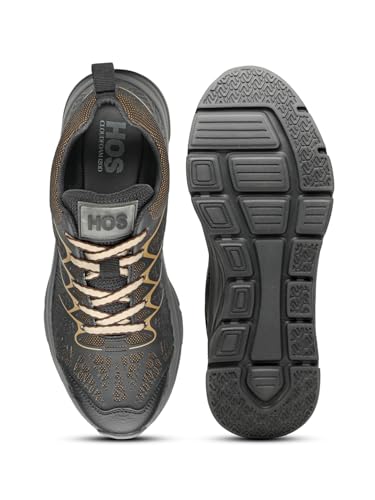 Image of HOS Mens Sports Shoes | Lightweight Running Shoes for Men | Breathable and Comfortable Footwear and Training