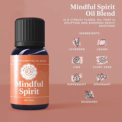 Woolzies Self Care Essential Oil Set Includes Emotional Detox, Mindful Spirit, Chill Time Blends #TOP3