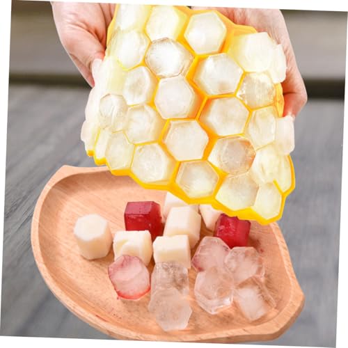 2 Moldes para Cubos de Hielo de Silicona con Tapa miniatura 7
