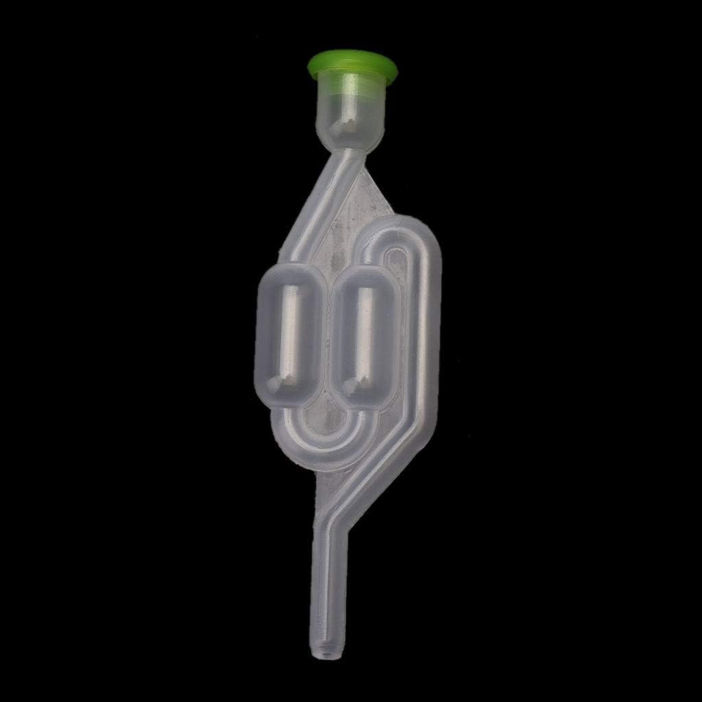 5 Pcs Fermenting Airlocks Twin Bubble S Types Wine Airlocks For Wine Making Beer Brewing Glass Carboy Fermenter