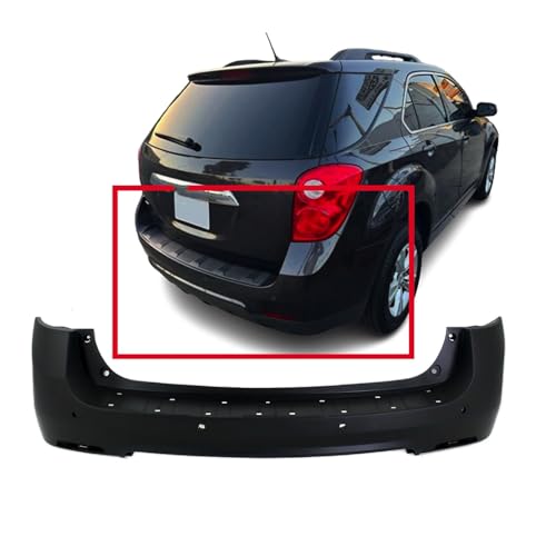 Image of Compatible with Chevrolet Equinox 2010-2015 Rear Bumper Cover | Primed, Ready to Paint, OEM 23260232, GM1100852