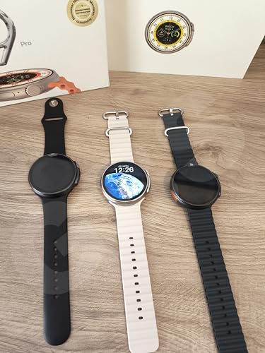 Relógio Inteligente Smartwatch Redondo Ultra 9 Pro Esportes Microwear (Estelar)