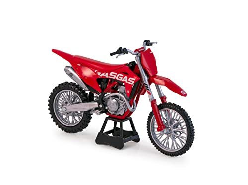 Modelo motocicleta escala 1:12 GasGas MC450F 2021 miniatura 1