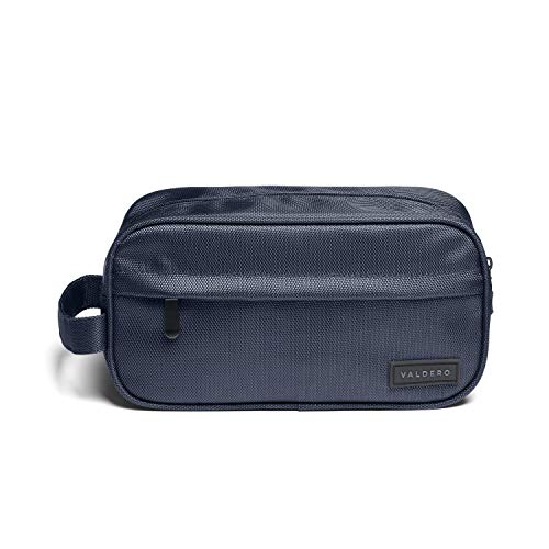 Preisvergleich Produktbild VALDERO® Kulturtasche / Kulturbeutel / Kosmetiktasche (Navy, Aruba)