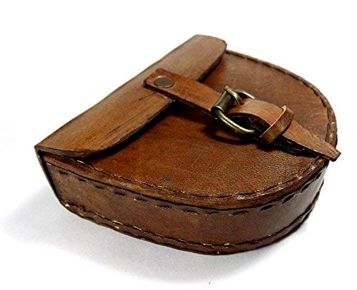 Bussola Vintage Con Poesia Robert Frost - In Ottone, Con Custodia In Pelle, 6.3cm - Foto 10