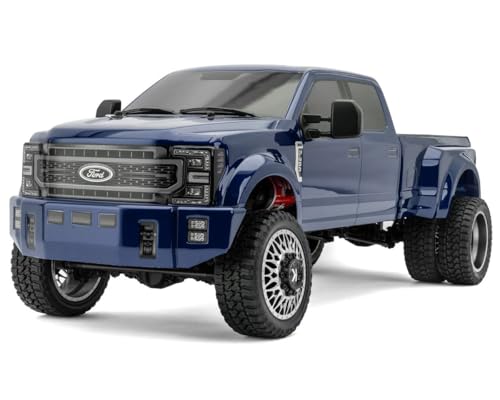 Helidirect CEN Racing F-450 SD KG1 Wheel Edition 1/10 4WD RTR RC Truck DL-Series Water-Proof - Remote Control Truck All Terrain 1/10 Scale for Adults Blue Galaxy (8986)
