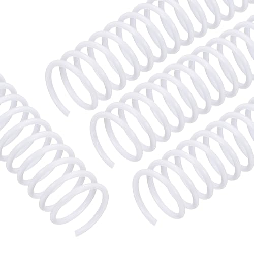 Spiraux de reliure pas 4:1 anneaux plastiques blancs 16mm pour pas cher reliure document