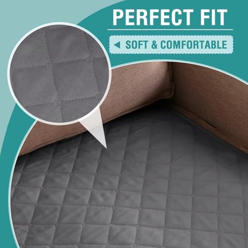 Funda de sofá impermeable para mascotas y protector de sofá para perros antideslizante 4