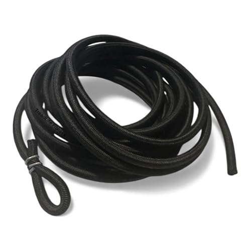 TreadLife Fitness SkiErg1 Shock Cord (Black) - Compatible with Concept2 SkiErg1 (2009-2014)