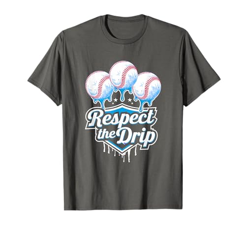 Respect The Drip Baseball Drip Boys Ice Cream Drip Drip Youth T-Shirt