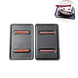 NentMent 2 Pack Ironing Board Iron Rest Replacement Hot Iron Rest Pad Metal Heat Resistant Steam Iron Rest Plate Mat Stand for Iron Steamer Classic Dry Iron Full Size Iron Board