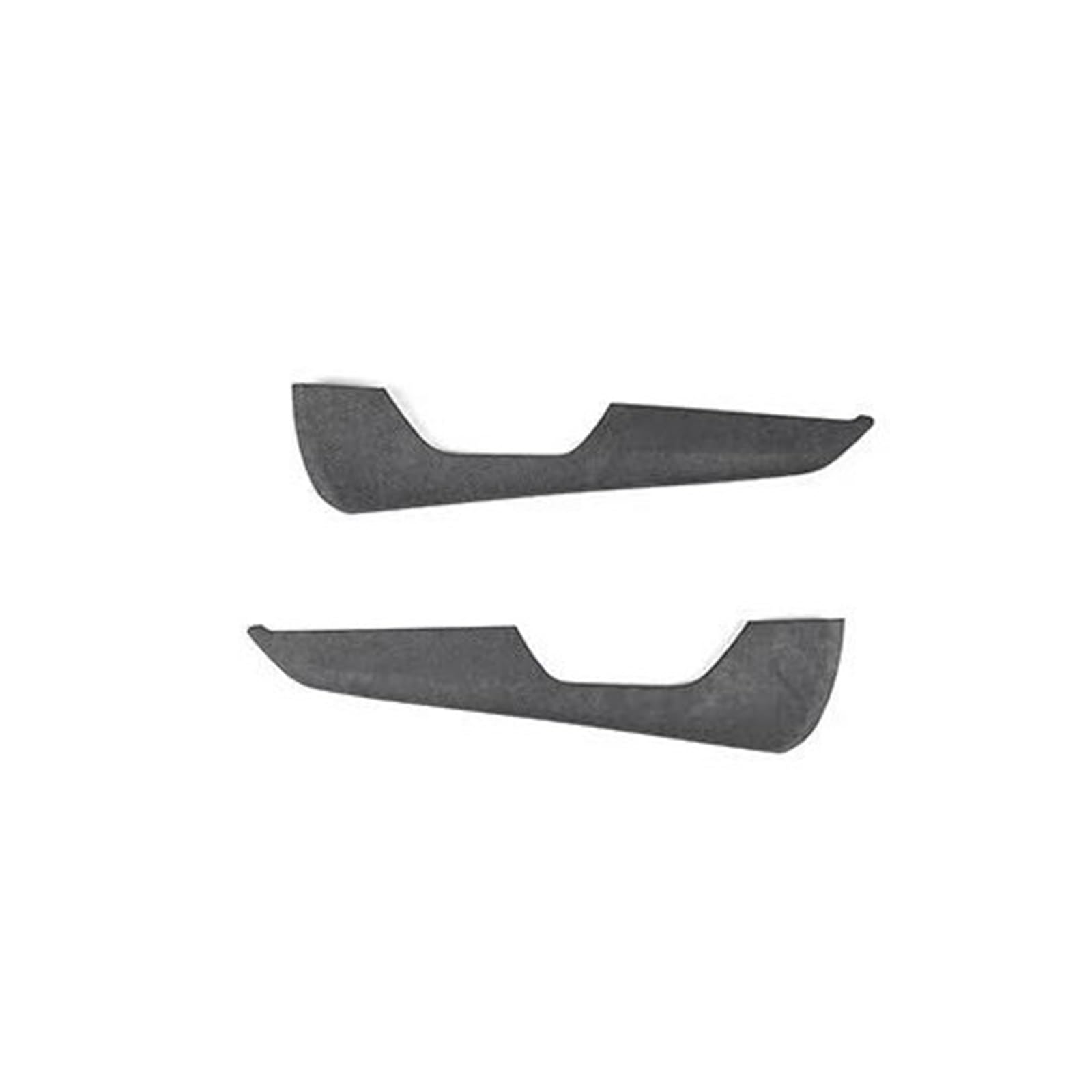 Fcaopcwama Door Panel Black For Audi A6 C8 A7 Rs7 2019-2024 Suede Overlay Panels On Dashboard Armrest Gear Control And Doors Car Armrest Storage Box