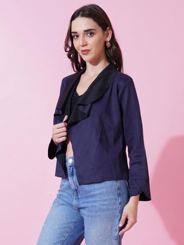 Image of 9 Impression Women's Printed Bomber Jackets | Full Zipper Regular Jacket | Casual Sweatshirt | Oversized Jackets for Women | Outdoor Office Wear Winter Jackets