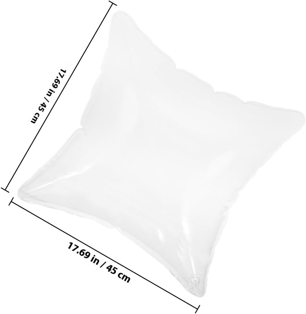 GLEAVI Inflatable Camping Pillow Insert 45x45cm Air-Filled Cushion Portable Sofa Cushion Water Resistant Outdoor Travel Pillow for Hiking and Camping