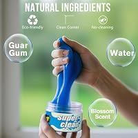 Car Cleaning Gel Car Clean Detailing Putty, Universal Car Interior Cleaner Slime, Car Putty Auto Detailing Tools Accessories, Dust Remover Perfect Cleaning Kit Supplies, Gifts for Men Women-5.6oz — image 3