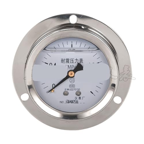 Manomètre YN-60ZT résistant aux vibrations M14x1,5 à cadran stable 25Mpa