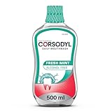 Corsodyl Mouthwash Daily Gum Care, Fluoride Mouthwash, Alcohol Free, Fresh Mint, 500ml