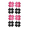 Healifty 4 Pairs Wegwerp Nipple Covers Lichtgevende Tepel Pasties Borst Pasties Zelfklevende Bloemblaadjes Pad Tepel…