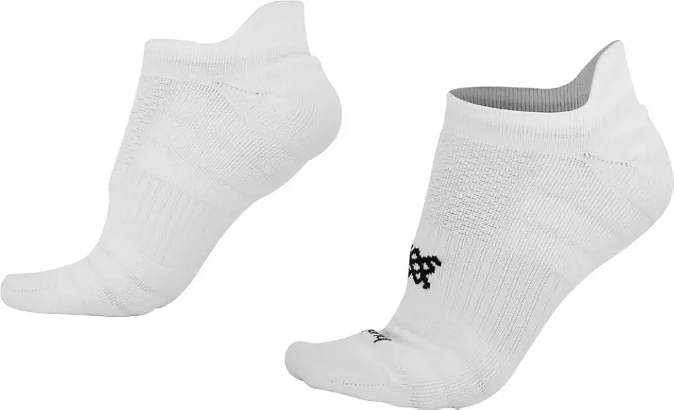 Meia Curta para Corrida Hupi Running Pro Invisível Branco