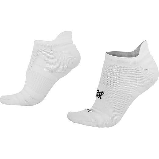 Meia Curta para Corrida Hupi Running Pro Invisível Branco
