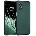 Produktbild kwmobile Case kompatibel mit Samsung Galaxy A32 5G - Hülle Silikon metallisch schimmernd - Handyhülle Metallic Petrol