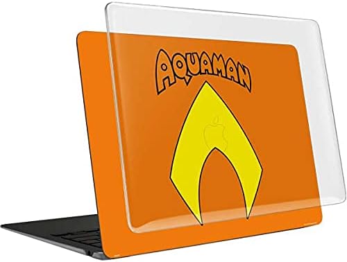 Skinit Case + Skin Compatible with MacBook Air 13in (2020) - Officially Licensed Warner Bros Aquaman Official Logo Design