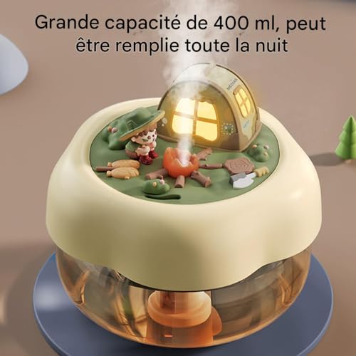 Humidificateur pour maison et bureau améliorant le sommeil