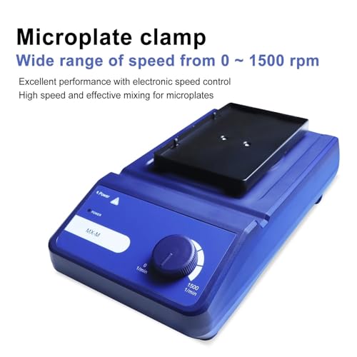 Agitateur mécanique MX-M compact à vitesse variable 0-1500 tr/min pour plaques - 4