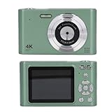 Cámara Digital de 48 MP, Cámara Dual HD de 2,5 K, Cámara Digital Compacta con Zoom de 16 X, Enfoque Automático, Cámara Digital de Bolsillo Inteligente, Cámara de Vlogging para