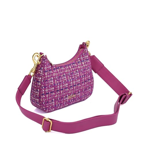 Image of DOSHI - Hobo Crossbody Bag for Women - Premium and Sustainable Microfiber Vegan Leather Tote Bag for Women