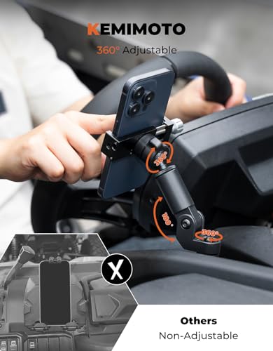 Support téléphone Maverick X3 : fixation anti-vibration et orientable à 360° - 3