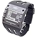 UZI UZI-W-799 UZI Digital Sports Series Watch with Black Rubber Strap