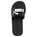 PUMA Purecat, Sandalias, para Unisex adulto, Negro (black-white), 42 EU