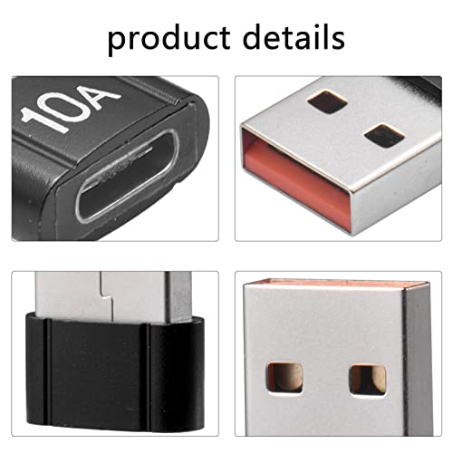 Usbc Para Usb, Adaptador USB para USB C para transmissão em alta velocidade, Tipo C macho para USB A