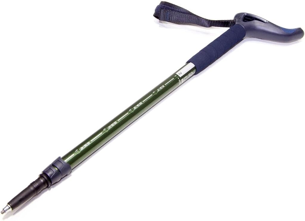 Decathlon Doğada Yürüyüş Batonu - Yeşil Forclaz 3 Teleskopik Parça Push Pin 90/95/100/105/110 cm Meridyendukk Tek Ebat
