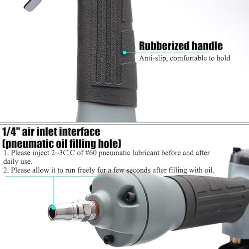 Robuster manueller Kartonhefter – pneumatischer Heftgerät mit 15–18 mm Nagelbereich und 35 mm breiten Kronenklammern, inklusive 100 Heftklammern zum Verpacken
