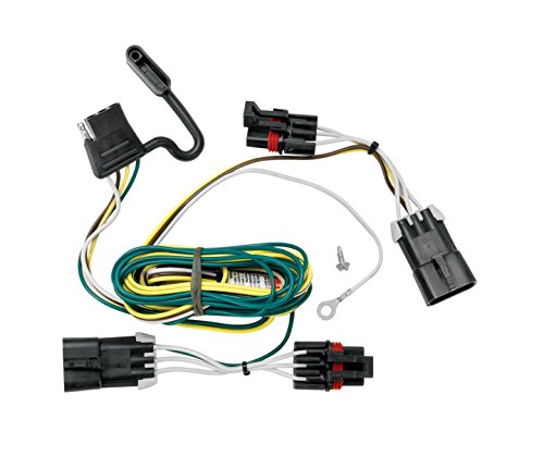Tekonsha 118407 T-One T-Connector Harness,4-Way Flat, Black